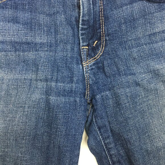 MOTHER Girl Crush Wash The Looker Ankle Fray Hem 5 Pocket Logo Hardware Jeans - Picture 16 of 16